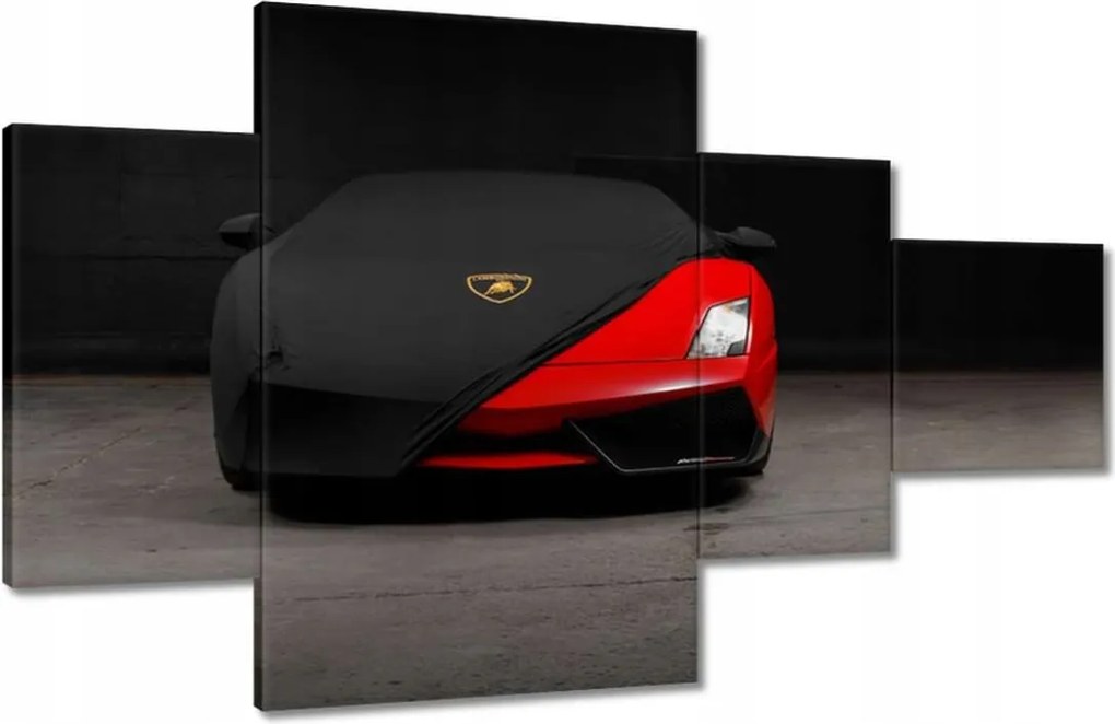 Vászonkép 130x80 Piros sportautó