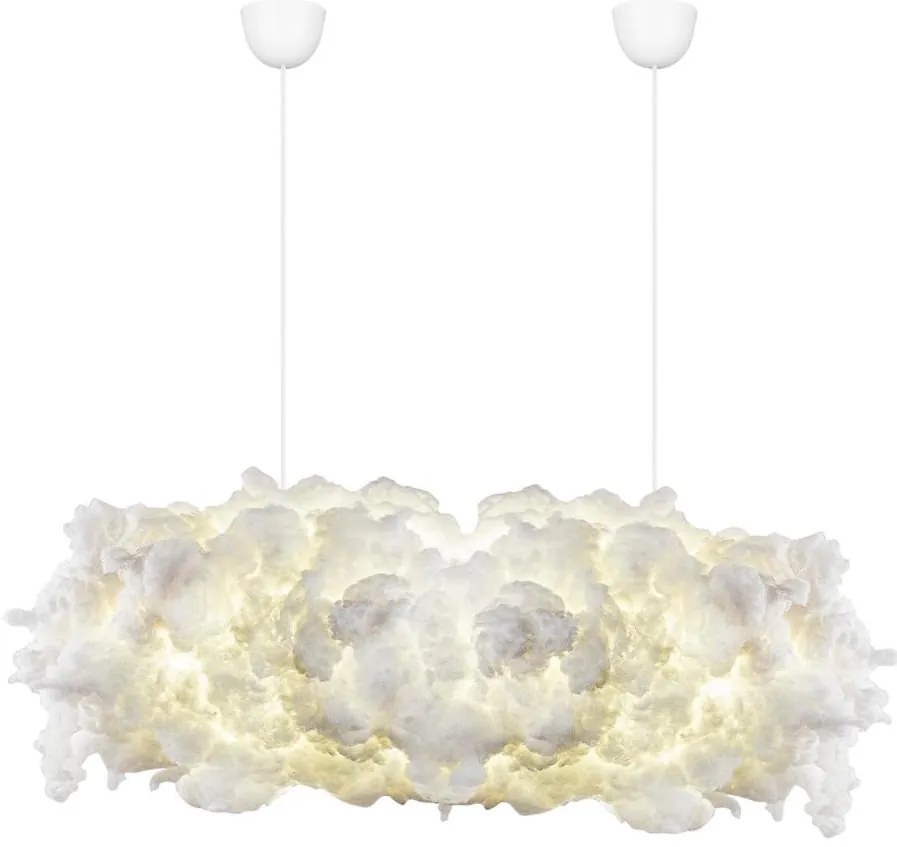 Kábeles csillár SERENE 2xE27/40W/230V fehér