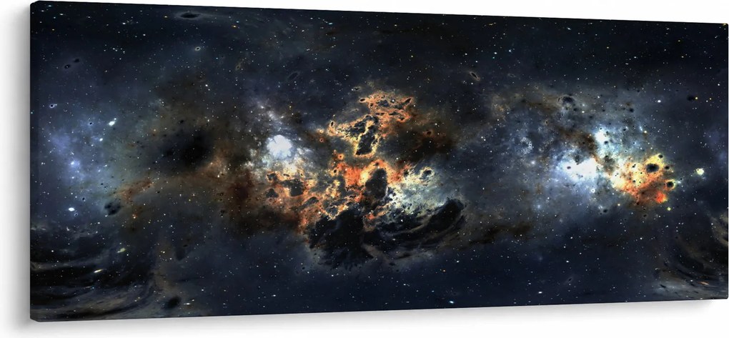 Kép - Az Univerzum a Nebulával (120x50 cm)