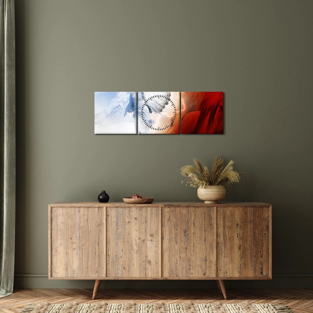 Kép - Jó és rossz (órával) (90x30 cm)