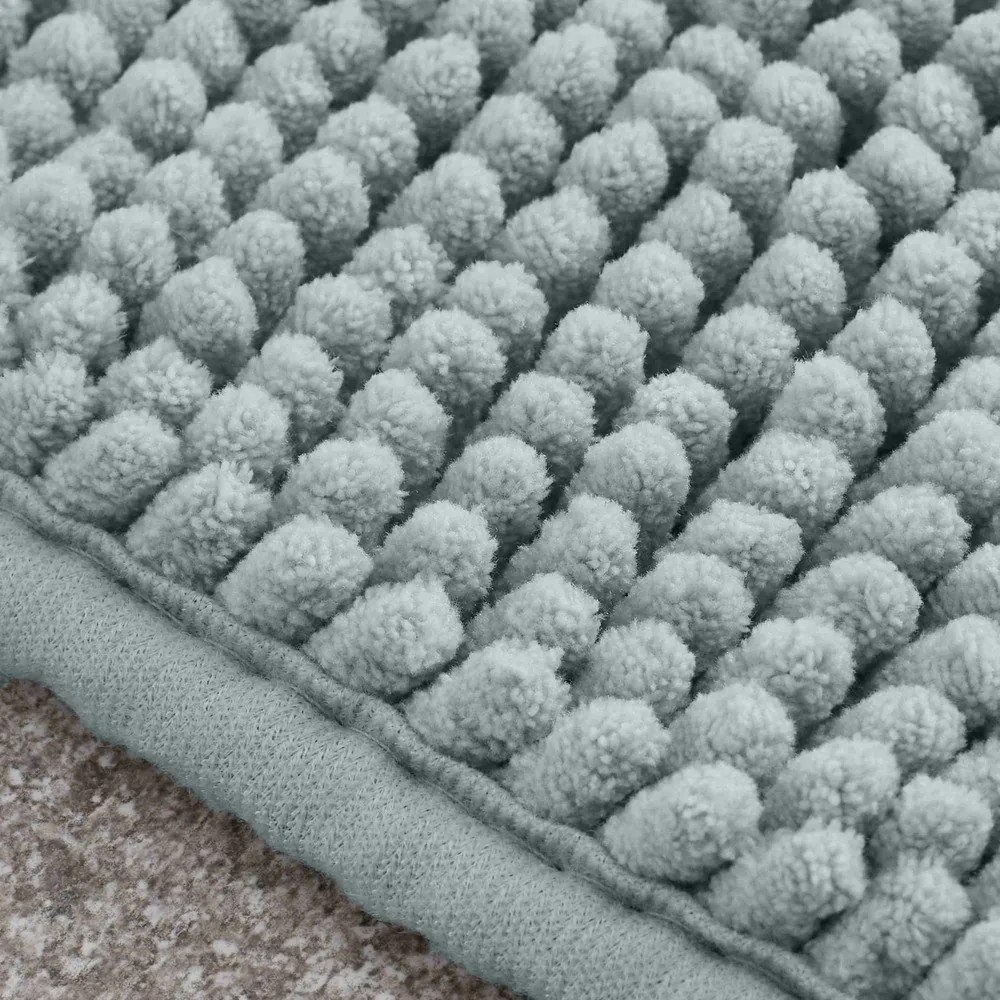 Zöld fürdőszobai kilépő 50x80 cm Bobble – Catherine Lansfield