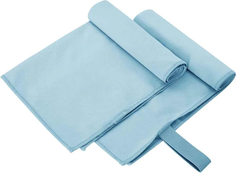 vidaXL Sport Törölközők 2 pcs Kék 50 x 30 cm Poliészter és poliamid