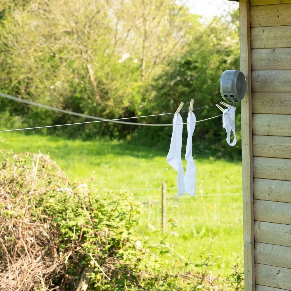 Szürke fali ruhaszárító 30 m – Addis