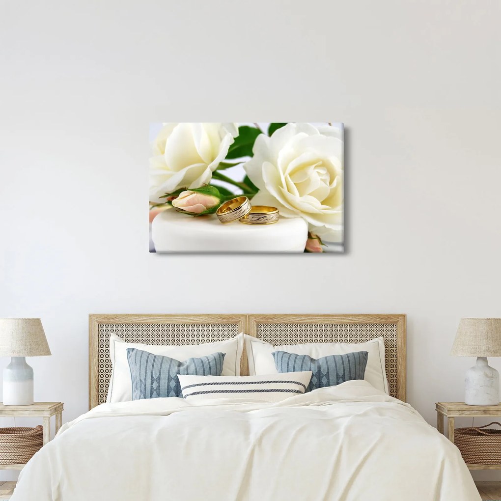 Kép - Esküvő napja (90x60 cm)