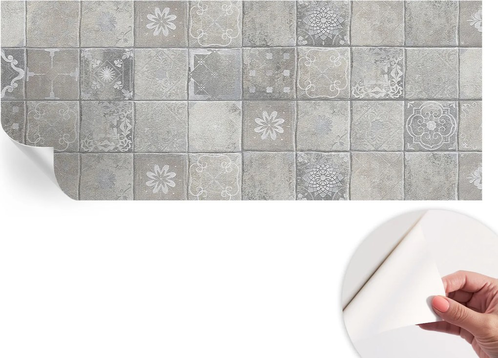 Öntapadós Dekoratív Fotótapéta Hálószobába Finom minták 250x104 cm