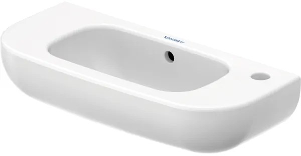 Duravit 7065000082 - Falra szerelhető mosdó D-CODE 50x22 cm kerámia/fényes fehér