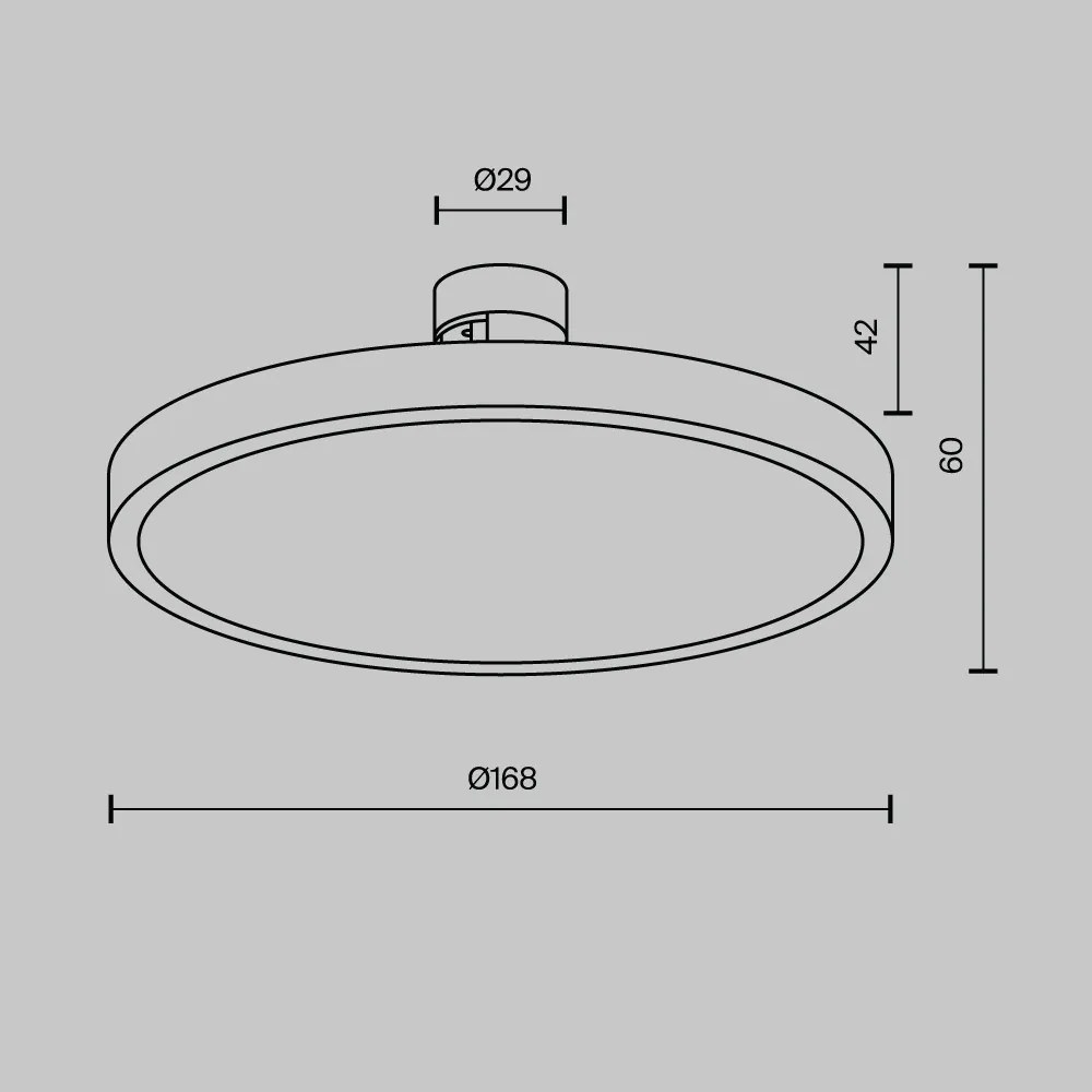 TR153-1-10W2.7K-BS-DE Plato Alumínium Sín lámpafej Sárgaréz Színű LED 10 W 2700 Kelvin 400 Lumen IP20
