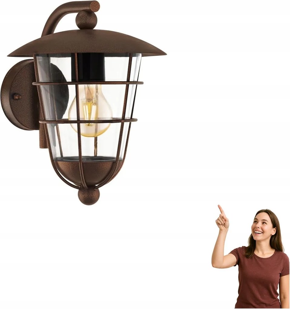 Kültéri fali lámpa Pulfero 1 94855 Eglo