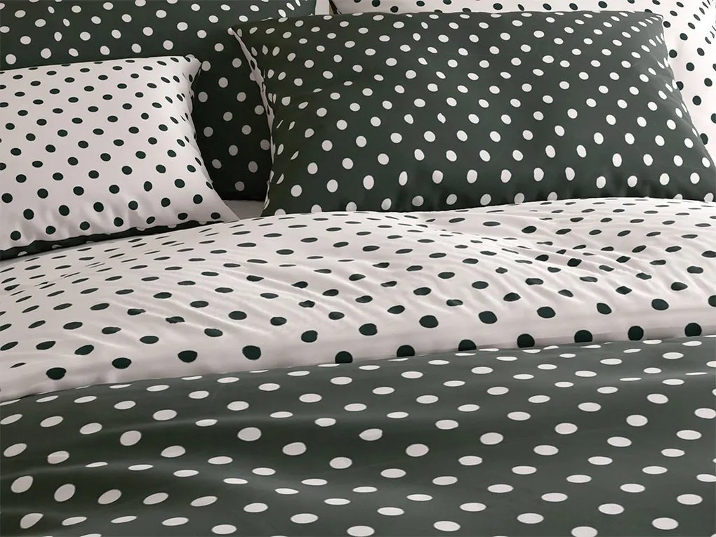 Colam szürke pamut ágyneműhuzat