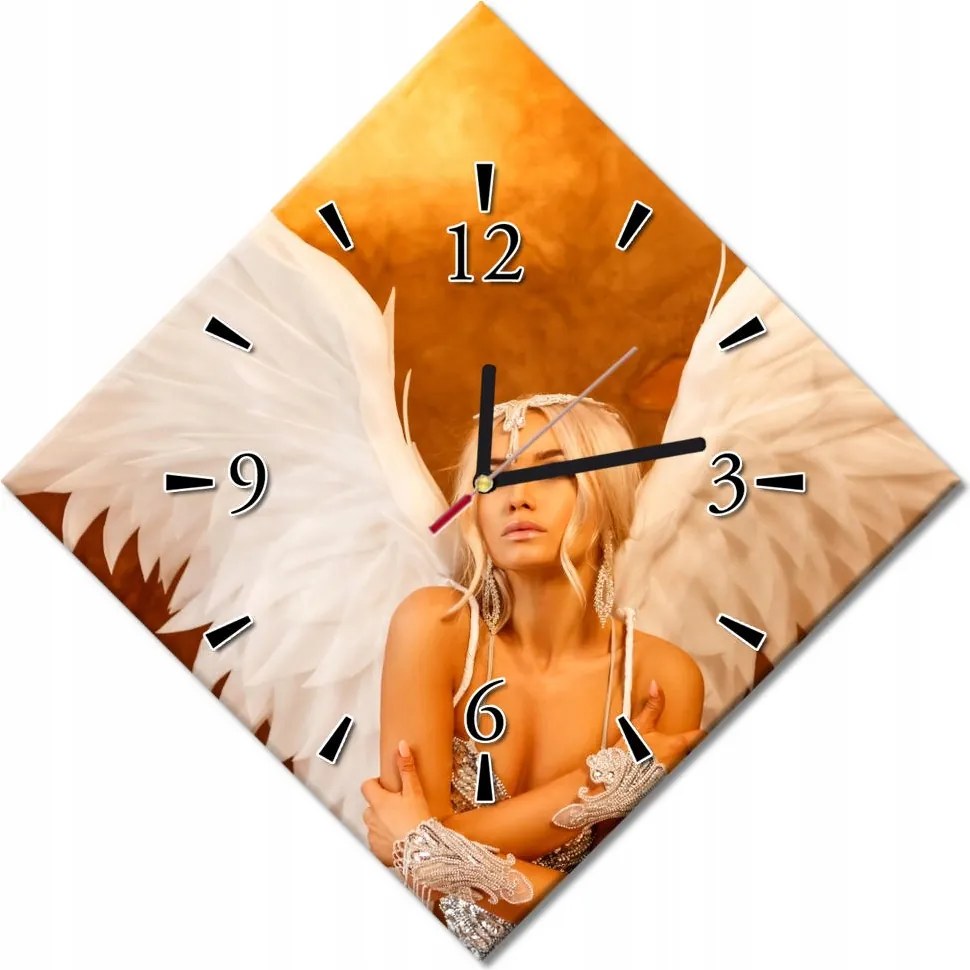 Falióra 42x42 Angyal szőke haj