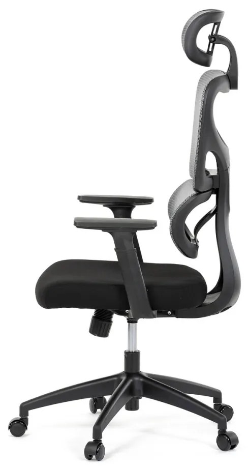 Scaun pivotant de birou gri KA-K2080