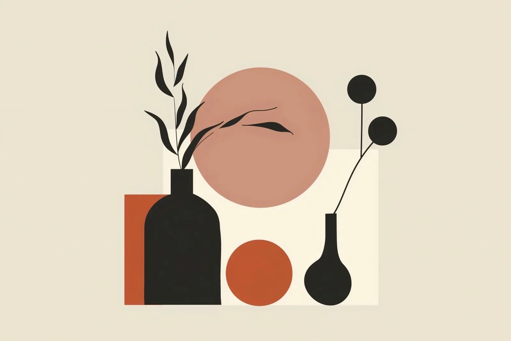 Poszter 30x20cm Növény asztal