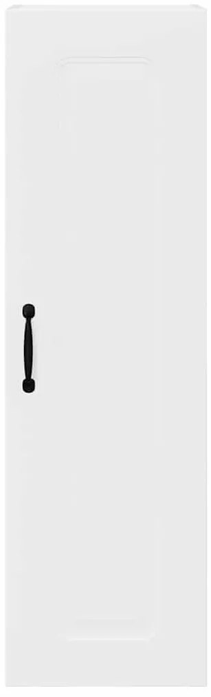 Fali konyhaszekrény polcokkal Fehér 30 x 31 x 100 cm Faanyag