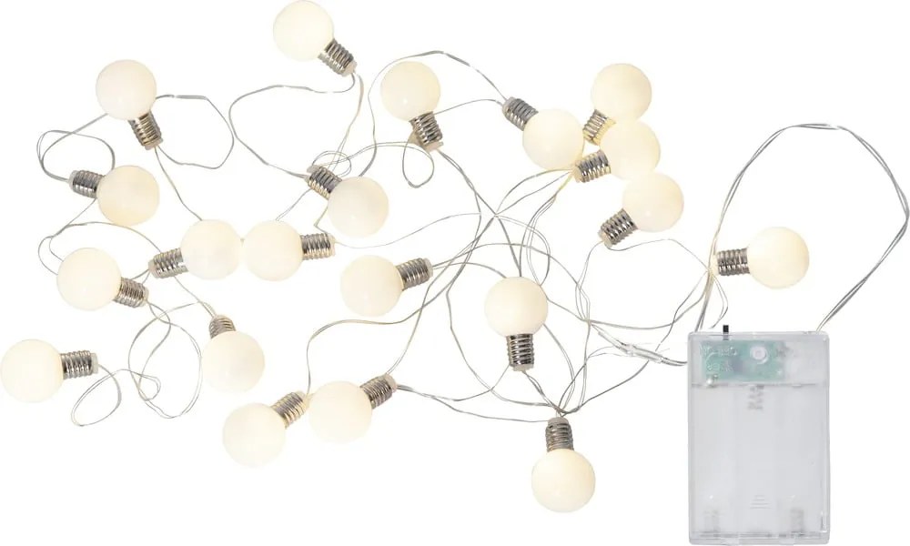 Elemmel működő fényfüzér, izzók száma 20 db, hosszúság 300 cm Mini Glow – Star Trading