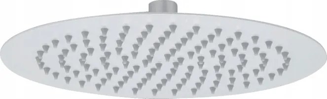 Esőztető Felső Oszlop Acél Kerek Fehér