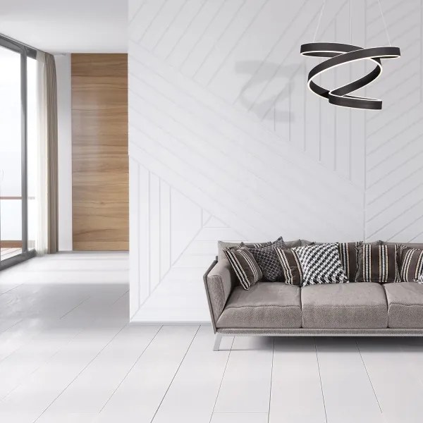 LED Csillár zsinóron ANDROMEDA LED/45W/230V