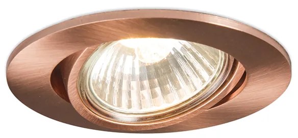 Okos, süllyesztett, dönthető spotlámpa réz színben, Wifi GU10-zel - Cisco