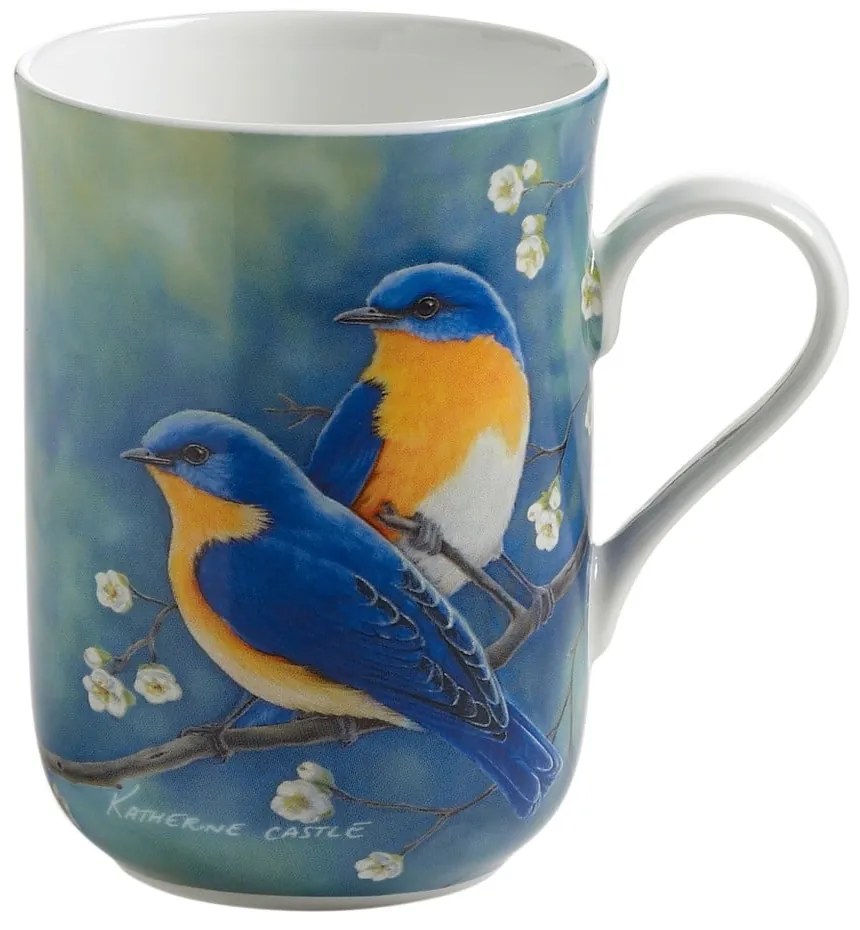 Porcelán bögre 330 ml Bluebirds – Maxwell &amp; Williams