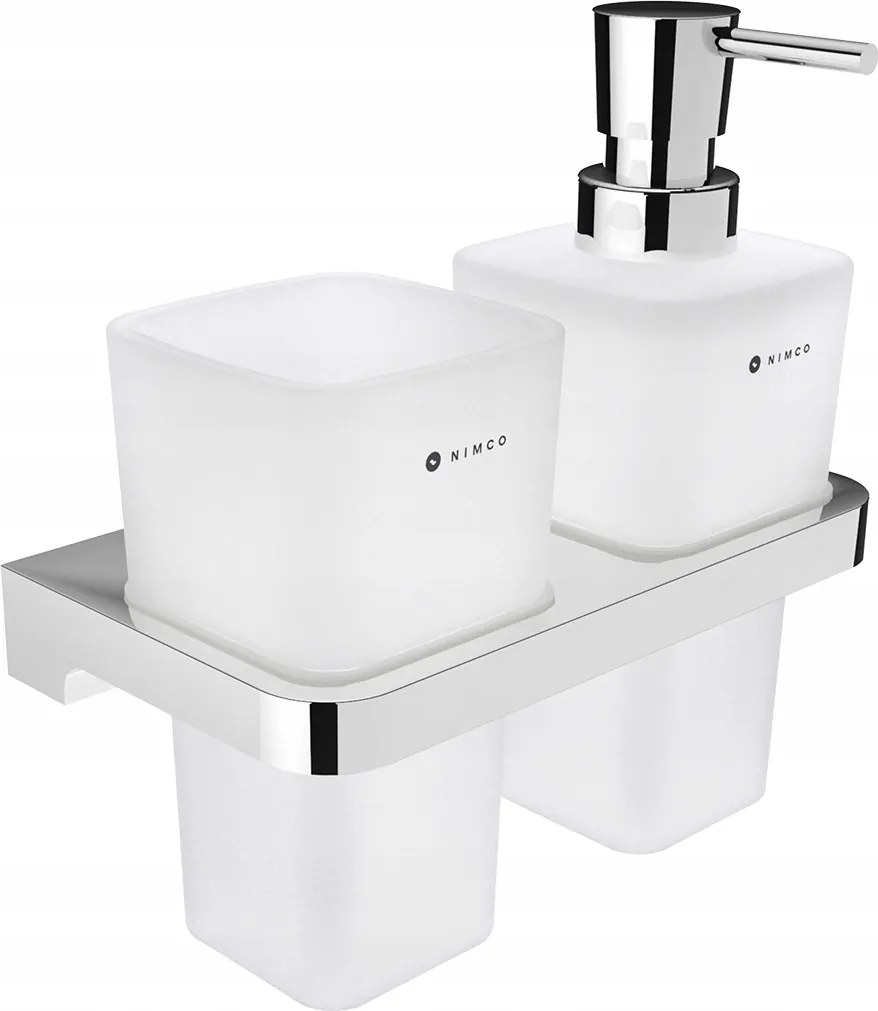 Nimco Maya króm adagoló pohárral, rozsdamentes acél, szabadalmaztatott formatervezés Ma 2905831H-26_