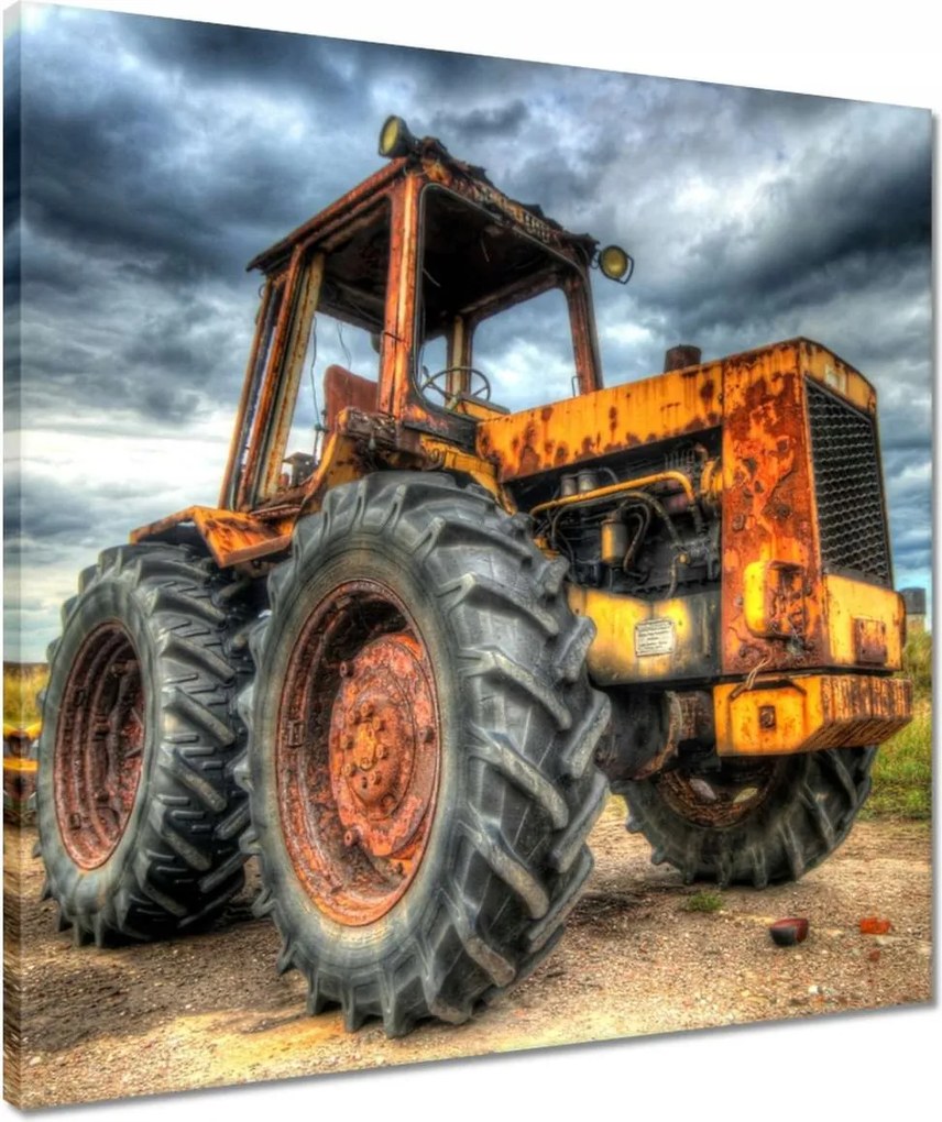 Vászonkép 50x50 Traktor