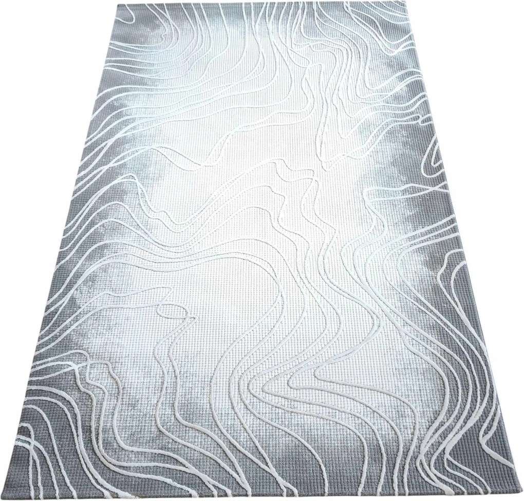 Nappali szőnyeg 160x230cm, loft mintás, plüss sörtékkel, szuper minőség