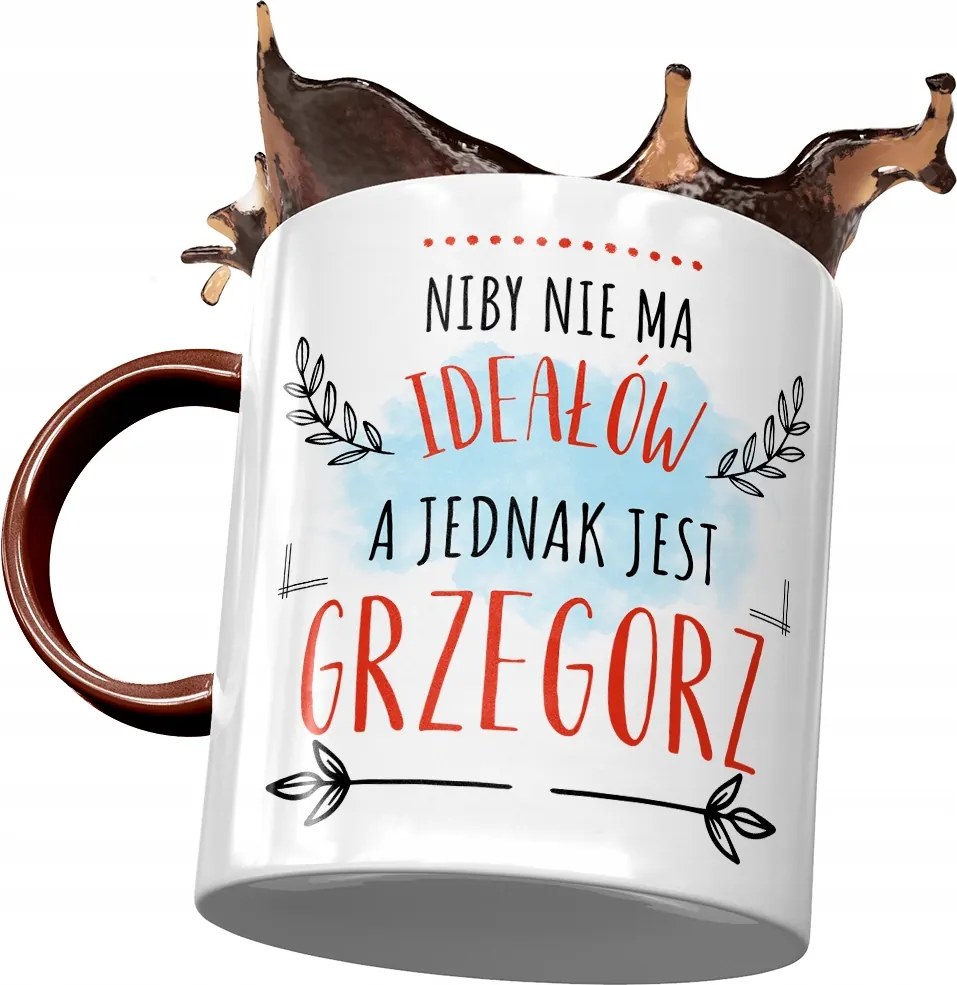 Bordó Bögre Gergelynek Kollégáknak Ajándék Nyomtatott Fotóval