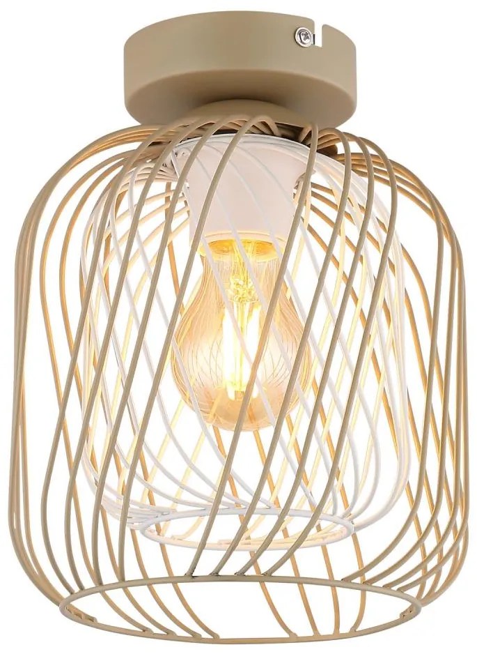 Globo 15965D - DICHTI mennyezeti lámpatest 1xE27/40W/230V, átmérő 18 cm