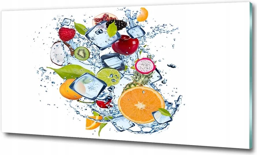 Fotó-kép fotó edzett üveg Bogyó 125x50