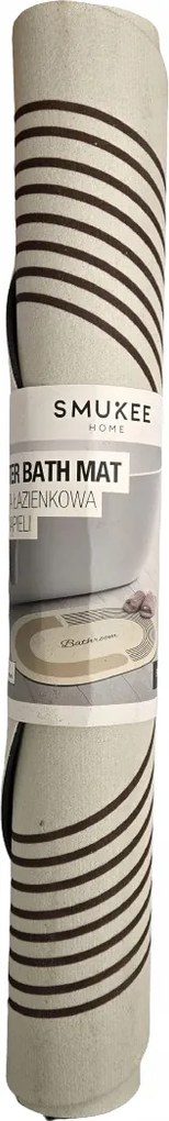 Smukee Csúszásgátló fürdőszobai padlószőnyeg fürdés után Ovális 867