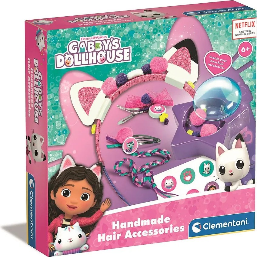 Gabi babaháza Cat Ears hajkiegészítő szett Clementoni