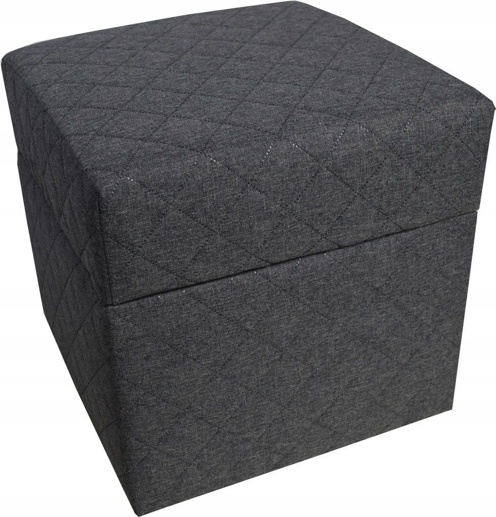 Négyzet Alakú Puff 40-ES Nyitható Sawana Lux steppelt