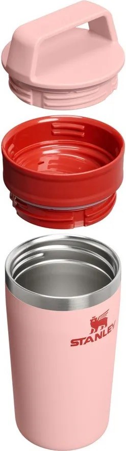 Barackszínű rozsdamentes acél termobögre 350 ml Café-To-Go Travel Mug Peach Rose – Stanley