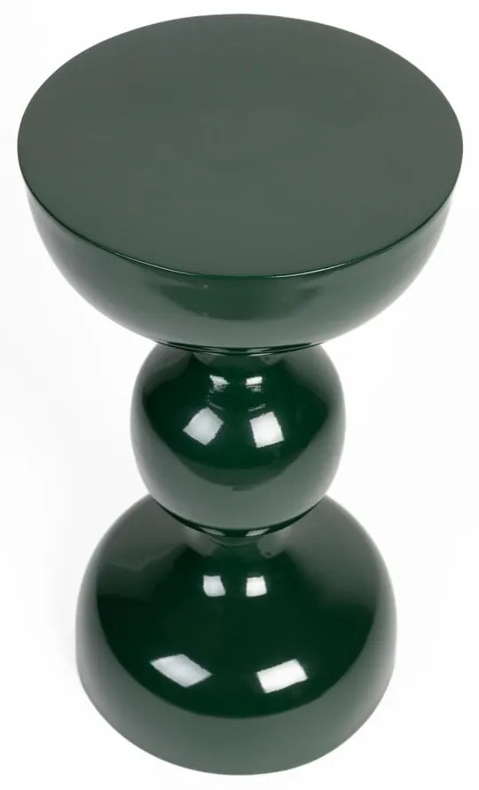 Fém kerek tárolóasztal ø 31 cm Lars – White Label