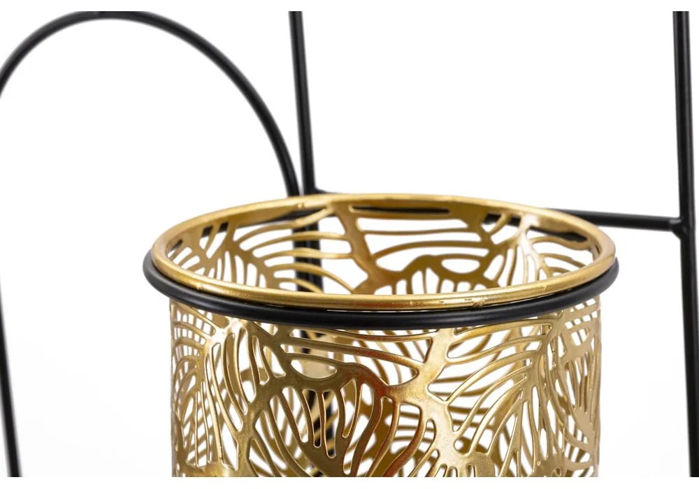 Fém fali függő virágcserép tartó ø 14 cm (magasság 48 cm) Double Hong – Mauro Ferretti