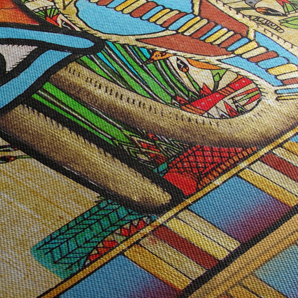 Egyiptomi motívumú kép (150x105 cm)