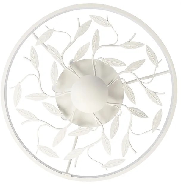 Fehér art deco mennyezeti lámpa - Bota