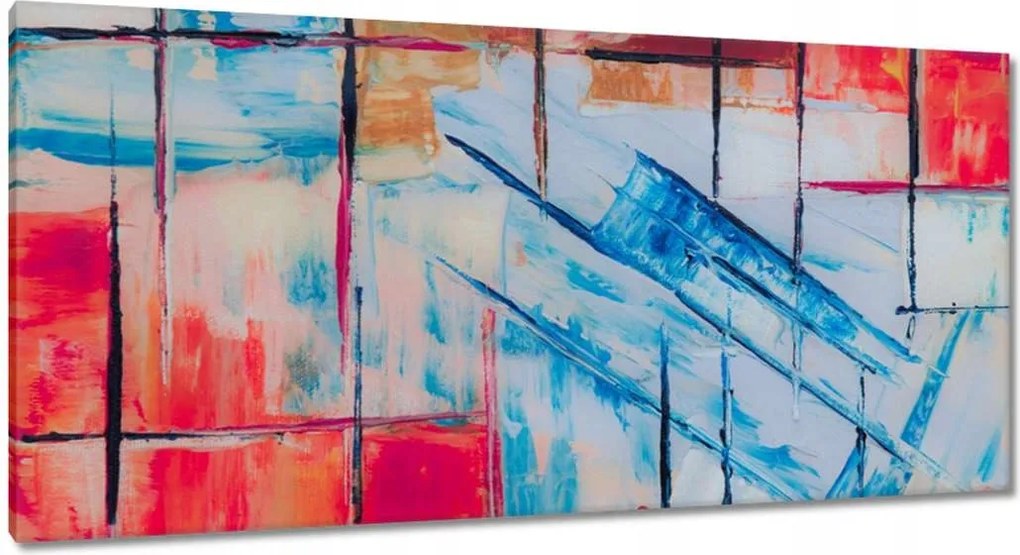 Festmények 115x55 Absztrakt Franklin