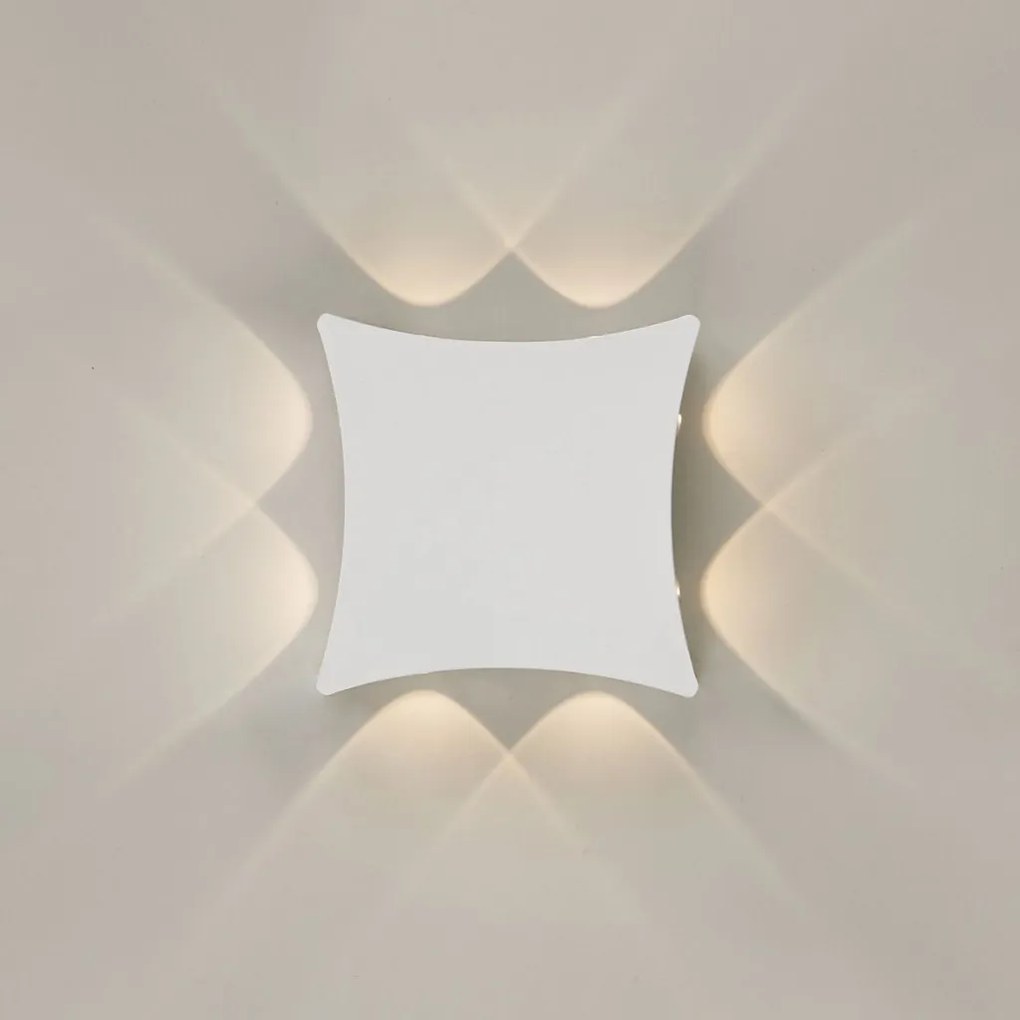ITALUX PL-562-8 PENSA Modern Kültéri Fali Lámpa Fehér LED IP54