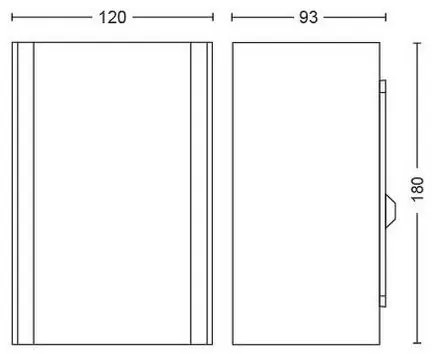 Philips 17464/47/P7 - LED RGB Kültéri lámpa Hue RESONATE 2xLED/8W/230V IP44