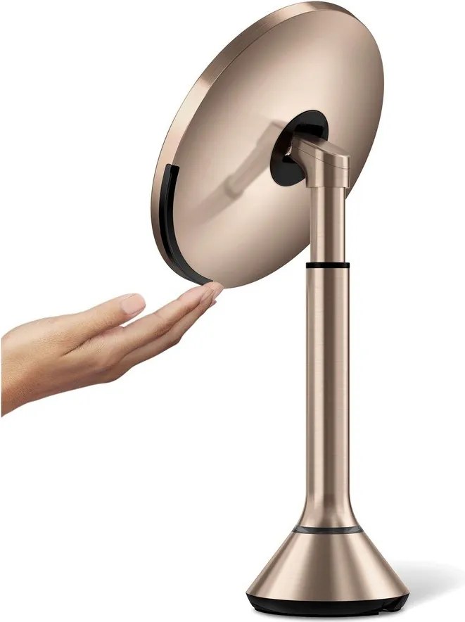 Kozmetikai tükör világítással-nagyítós (ötszörös) ø 20 cm Sensor – simplehuman