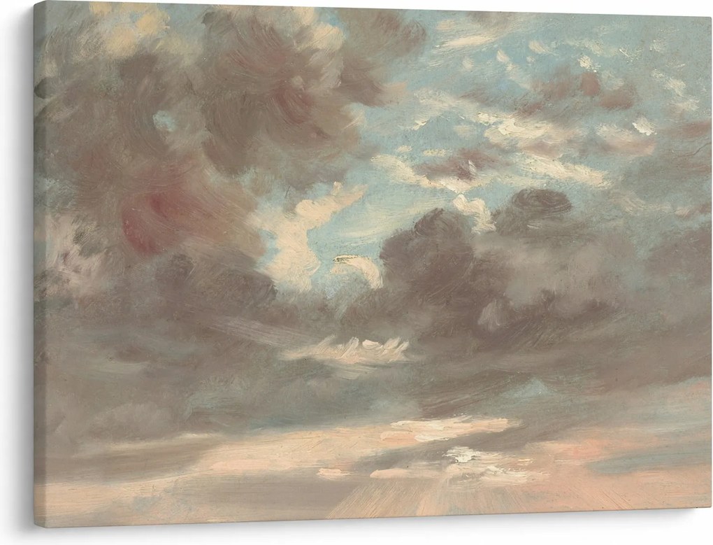 Kép - John Constable, Cloud Study Stormy Sunset, reprodukciók (70x50 cm)