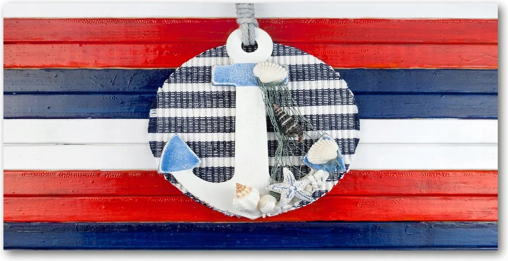 Fotótapéta falra edzett üveg horgony 140x70