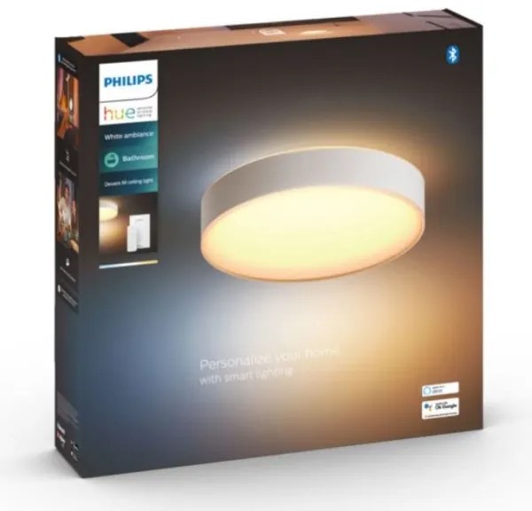 Philips - LED Dimmelhető fürdőszobai lámpa Hue LED/19,2W/230V IP44 á. 381 + távirányító