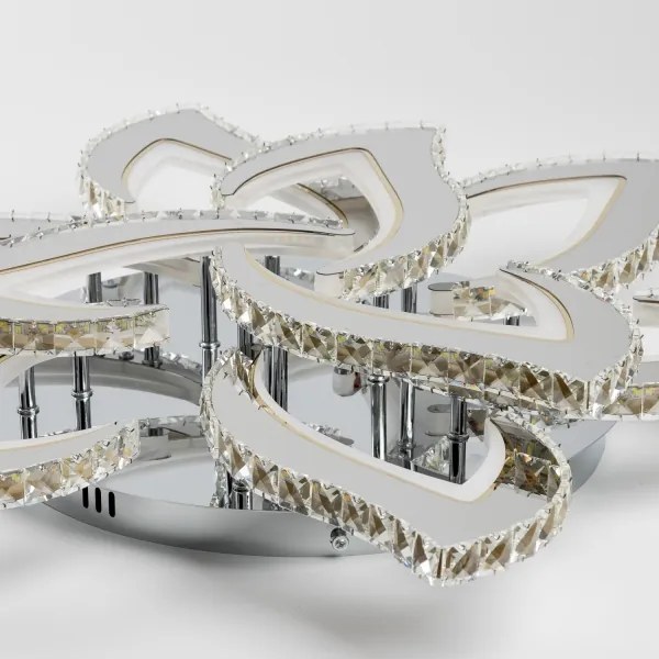 Brilagi - LED Dimmelhető felületre szerelhető csillár TWIST LED/180W/230V 3000-6500K + távirányító