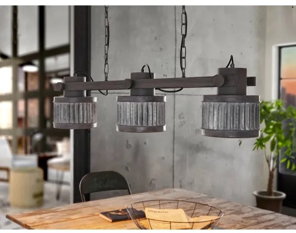 Eglo 43447 - TURROCK láncos csillár 3xE27/28W/230V