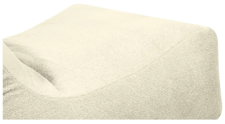 Világosszürke buklé babzsákfotel Lounge 100 – SLOWDOWN