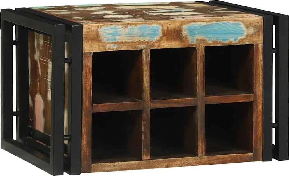 vidaXL Borágas 2 pcs 46 x 35 x 27,5 cm Szilárd Újrahasznosított Fa