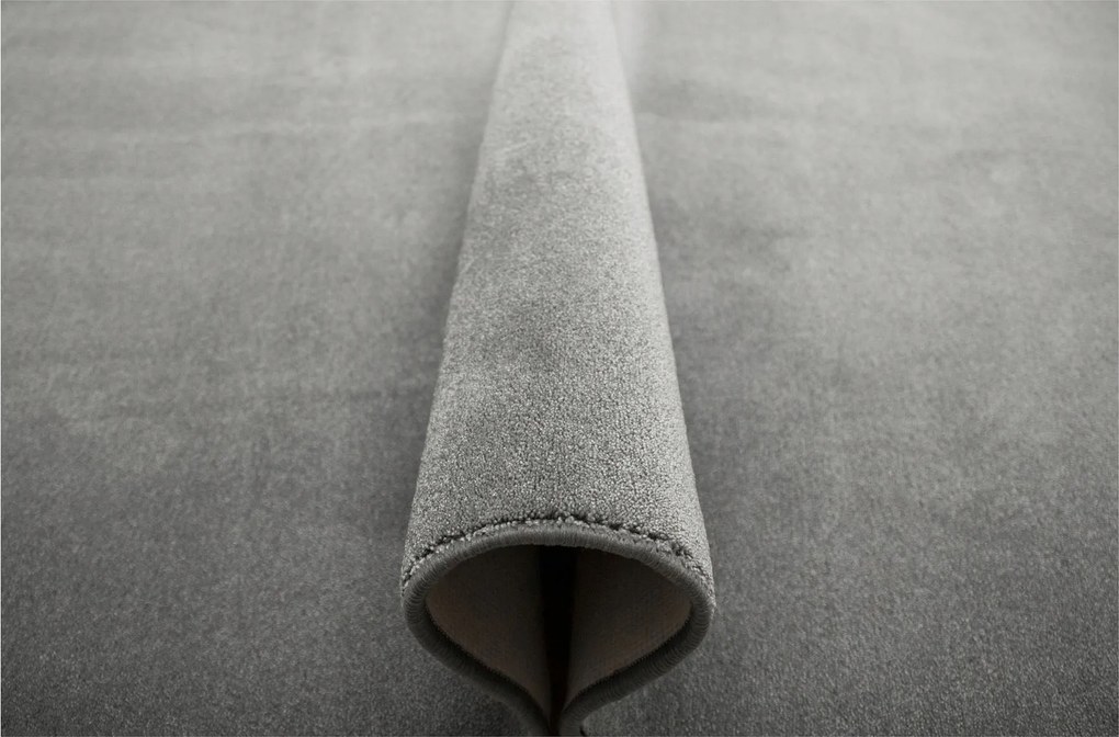 Szürke Sűrű Puha Szőnyeg Modern Nappaliba Luxus Bounty 200x280 cm