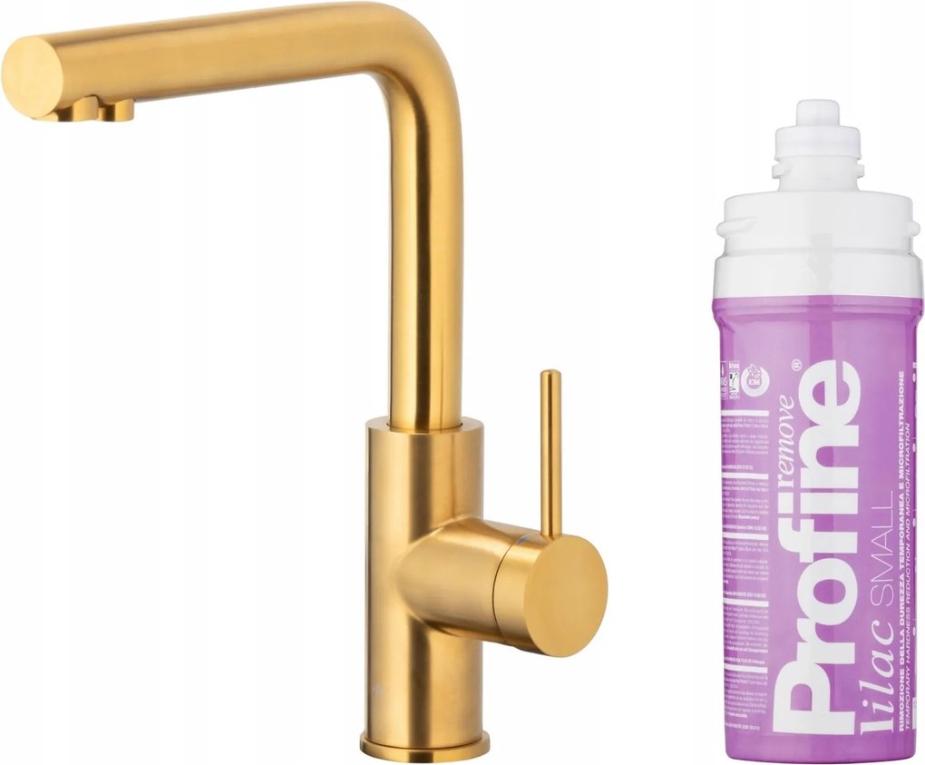 Kfa Konyhai Csaptelep Duero Pure Basic, Arany Szűrő Profine Lilac Small