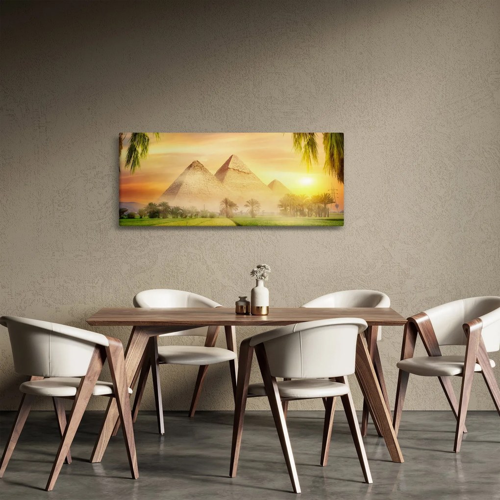 Kép - piramisok (120x50 cm)